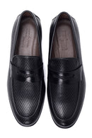 Erkek Deri Baskılı Loafer | Derimod