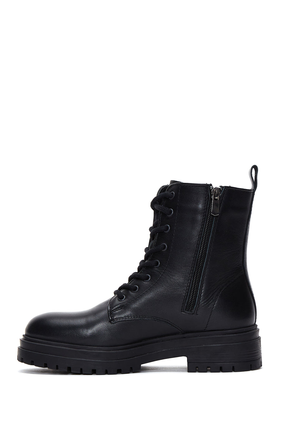Women's Black Leather Boots