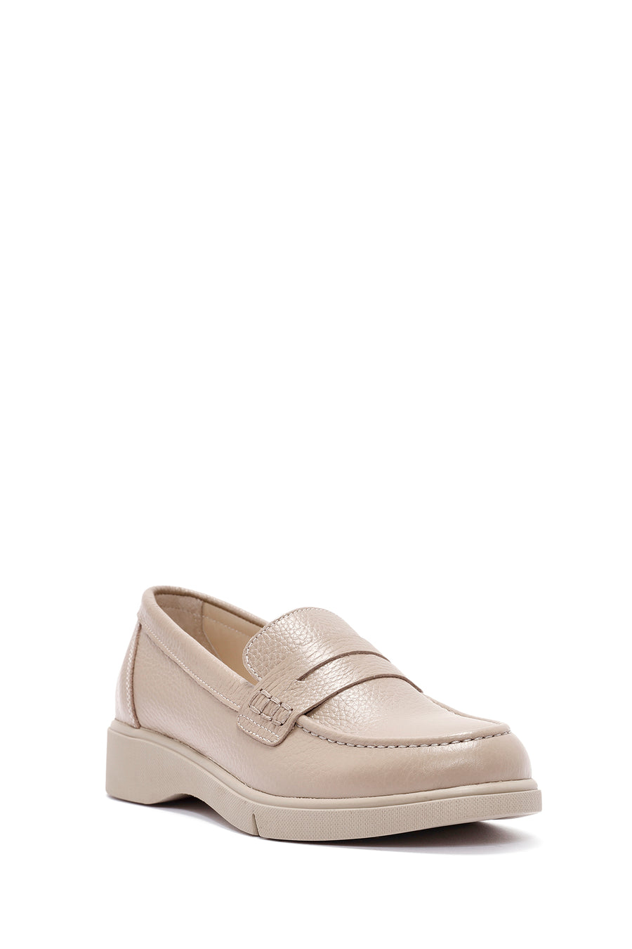 Women's Mink Leather Comfort Loafer