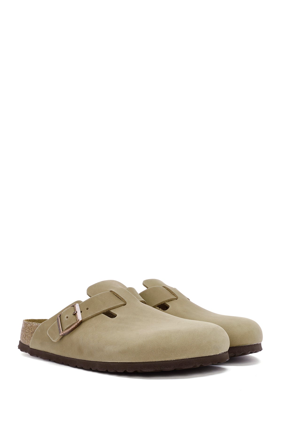 Birkenstock Erkek Kahve Deri Terlik