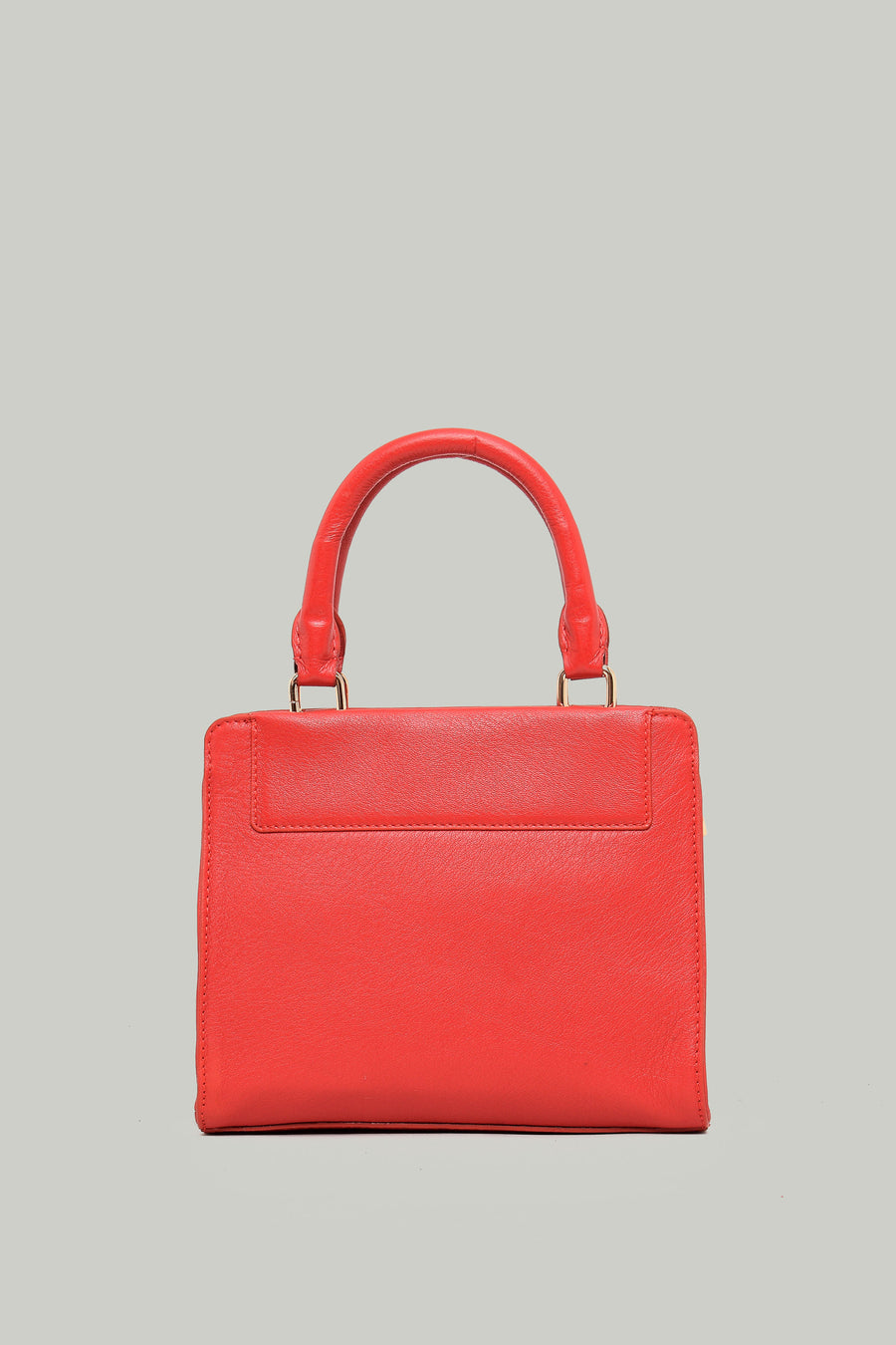 Red Women's Leather Handbag