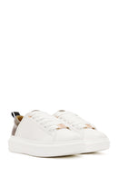 ACBC x Derimod Women's White Lace-Up Chunky Sole Sneakers | Derimod