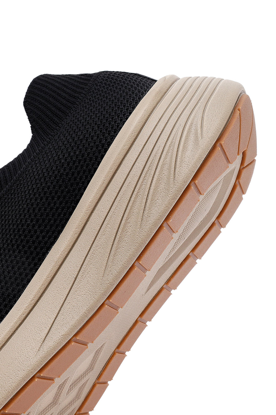 Derimod Zero Men's Black Thick Soled Fabric Sneaker