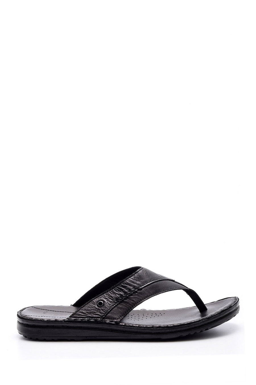 Men's Leather Slippers 19SFD320018 | Derimod