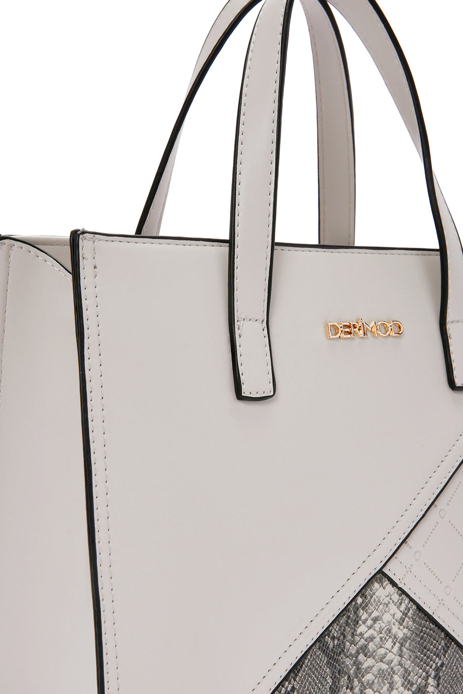 Women's Grey Long Strap Classic Handbag