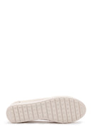 Kadın Krem Deri Comfort Loafer | Derimod