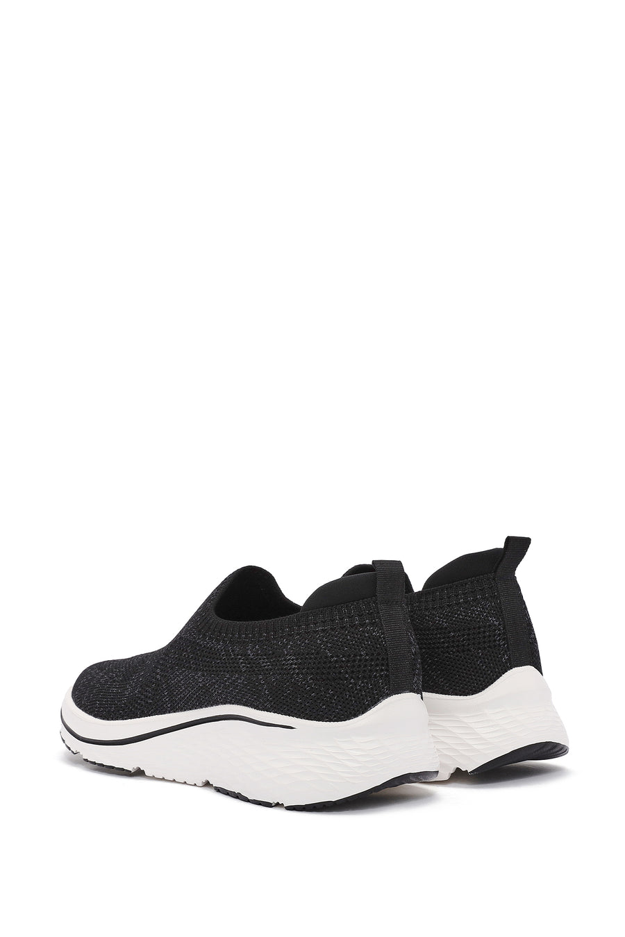Derimod Zero Women's Black Thick Soled Fabric Sneaker