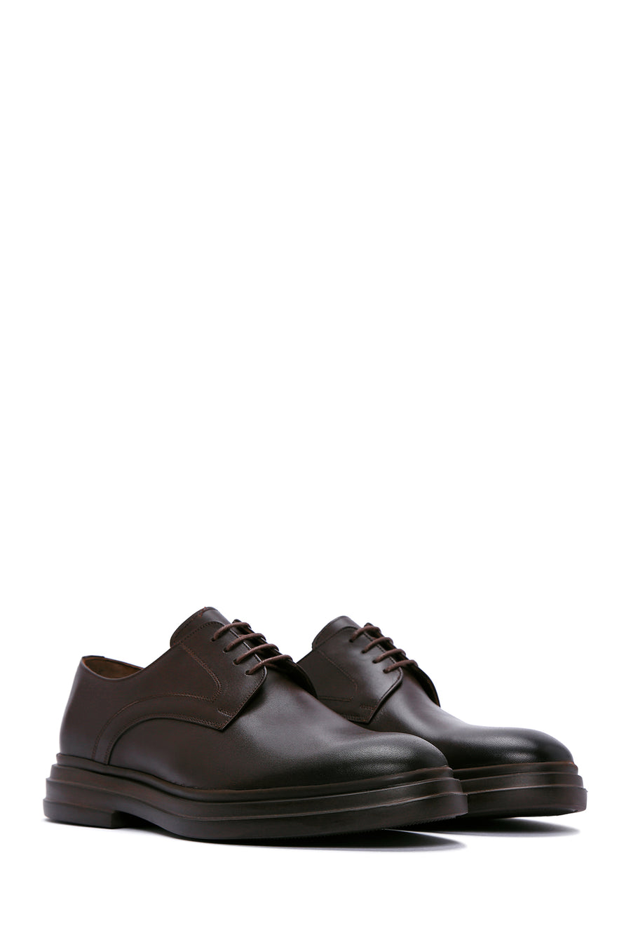 Men's Brown Leather Casual Shoes