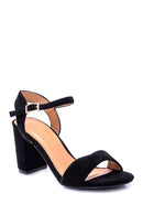 Women's Suede Heeled Shoes | Derimod