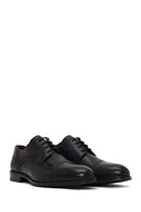 Male Black Lace-Up Leather Casual Shoes | Derimod