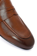 Men's Tan Leather Classic Shoes | Derimod