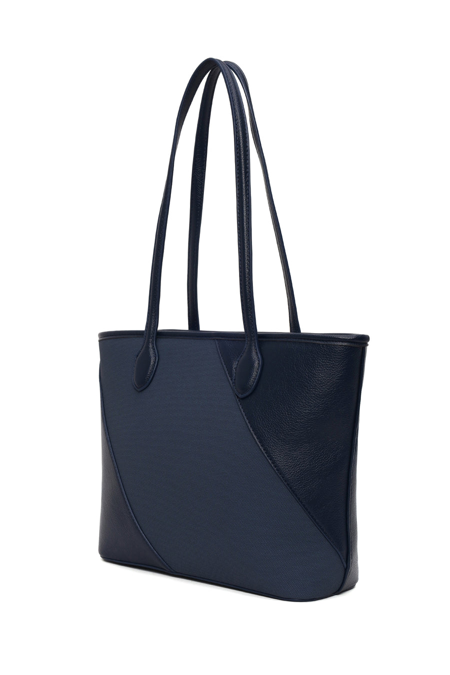 Woman Navy Blue Long Strap Shoulder Bag