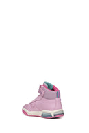 Geox Girl Pink Ankle Sneakers | Derimod