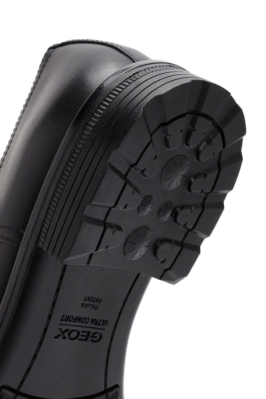 Geox Erkek Siyah Walk Pleasure Bağcıklı Deri Klasik Ayakkabı