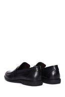 Men's Black Leather Casual Loafer | Derimod