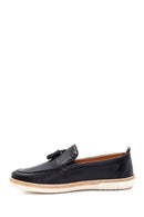 Men's Leather Tassel Loafer | Derimod