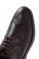 Men's Brown Laced Leather Classic Shoes | Derimod