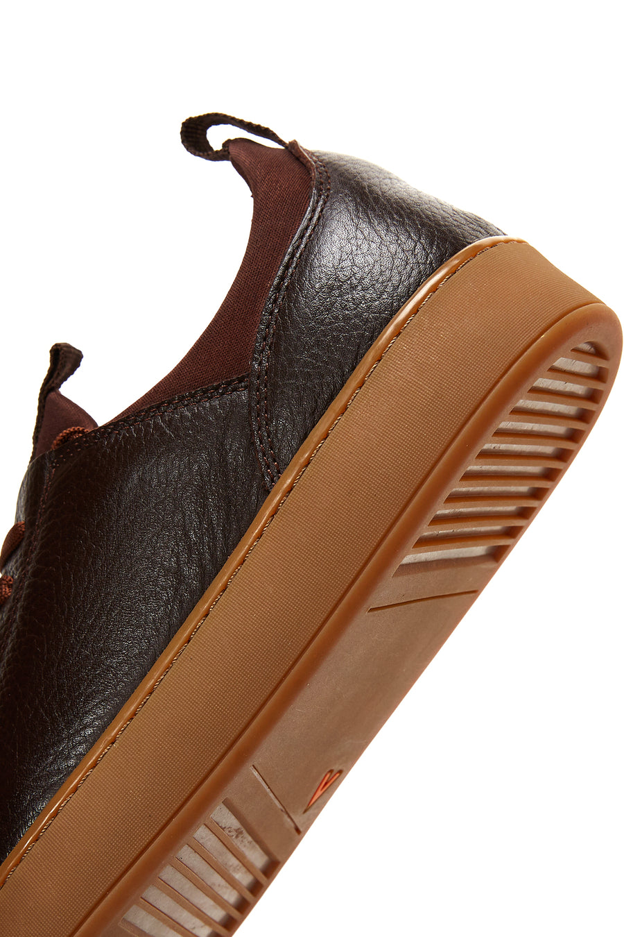 Erkek Kahverengi Deri Sneaker