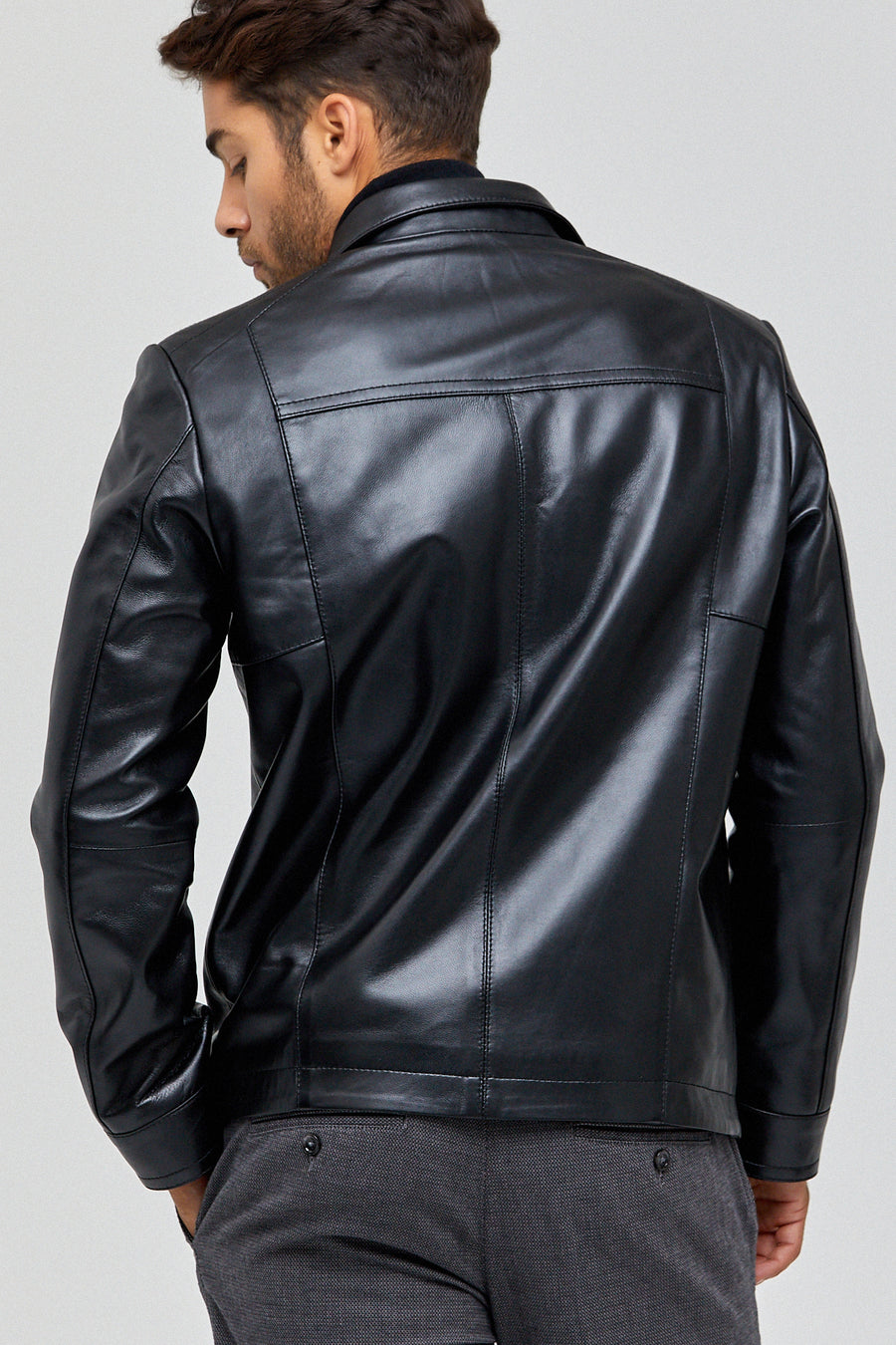 Bernard Men's Leather Jacket