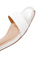 Women's White Thick Heeled Sandals | Derimod