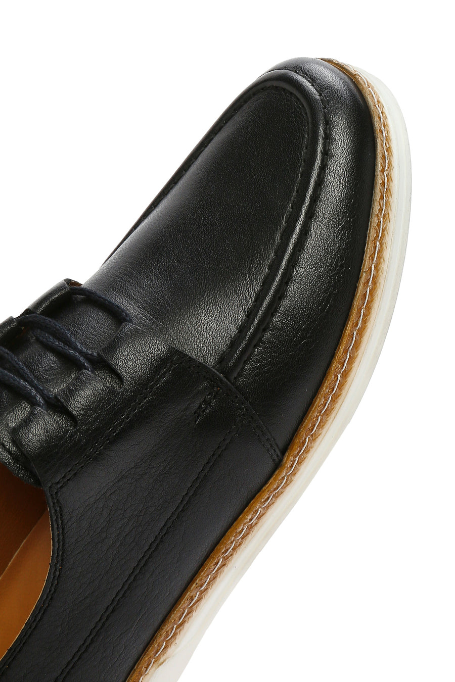 Men's Black Leather Casual Shoes