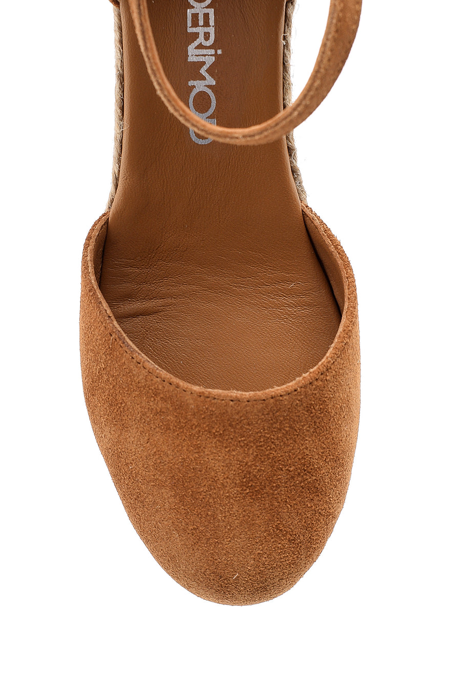 Kadın Süet Dolgu Topuklu Espadril
