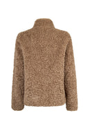 Lamolina Woman Beige Short Teddy Coats | Derimod