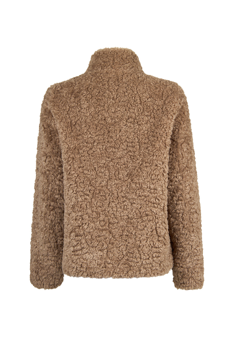 Lamolina Woman Beige Short Teddy Coats
