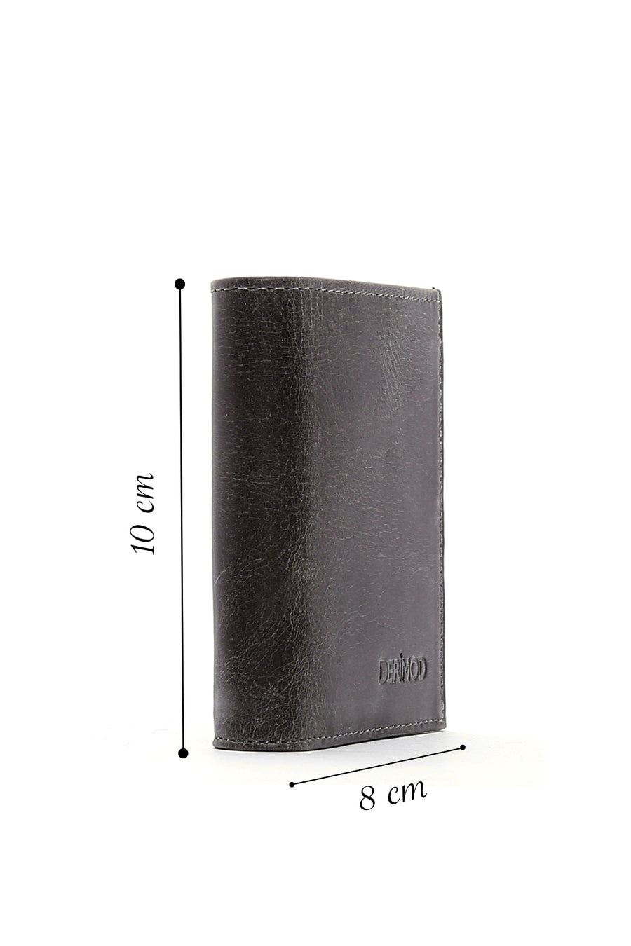 Men's Gray Leather Wallet
