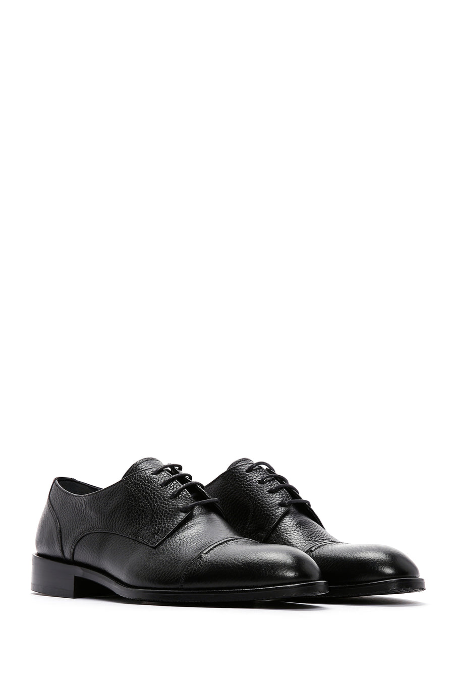 Men's Black Leather Classic Shoes