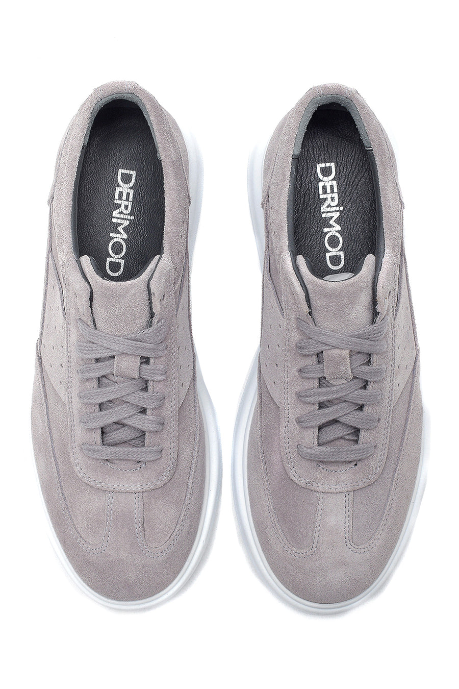 Erkek Deri Süet Sneaker