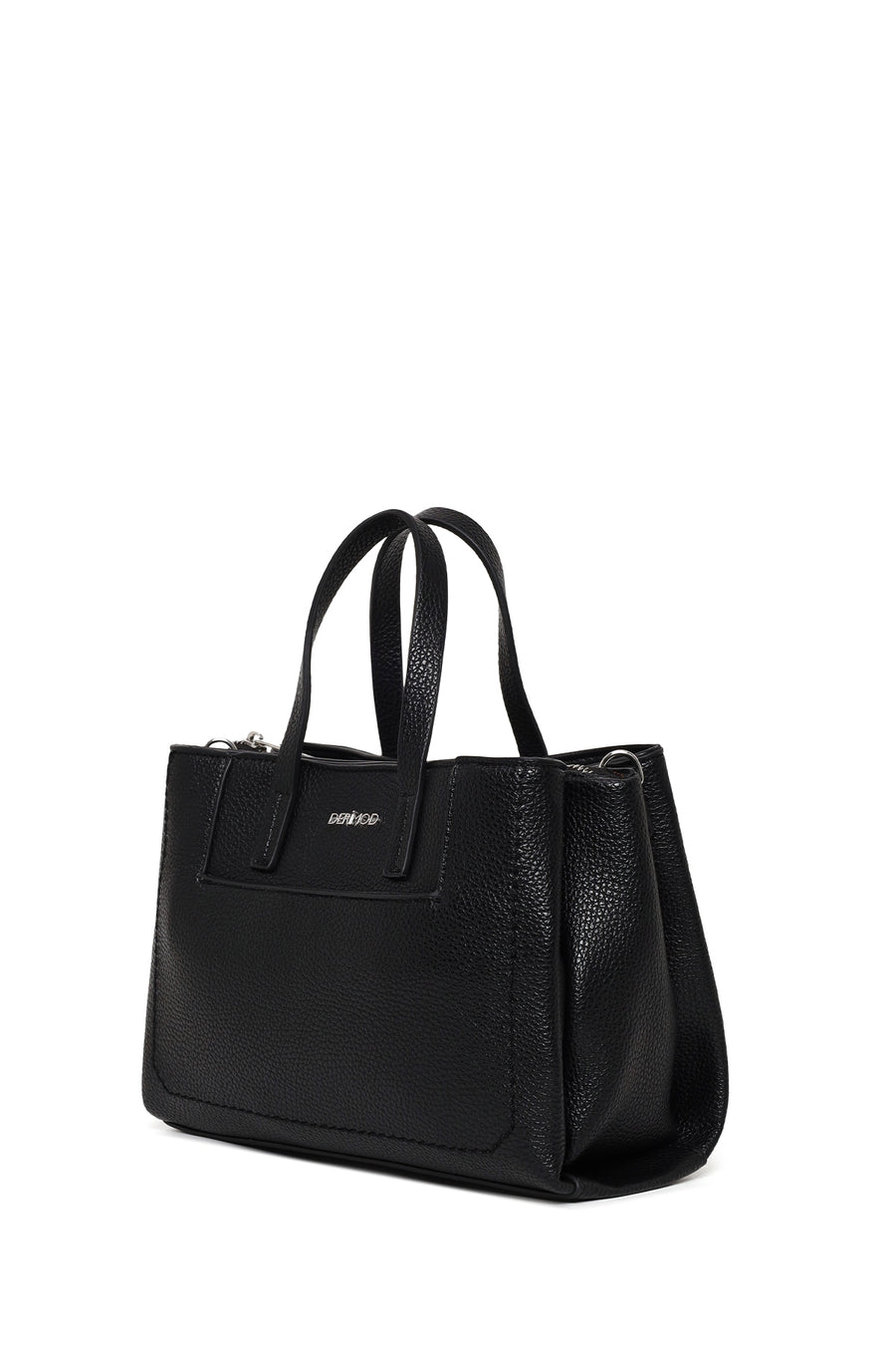 Woman Black Long-Strap Shoulder Bag