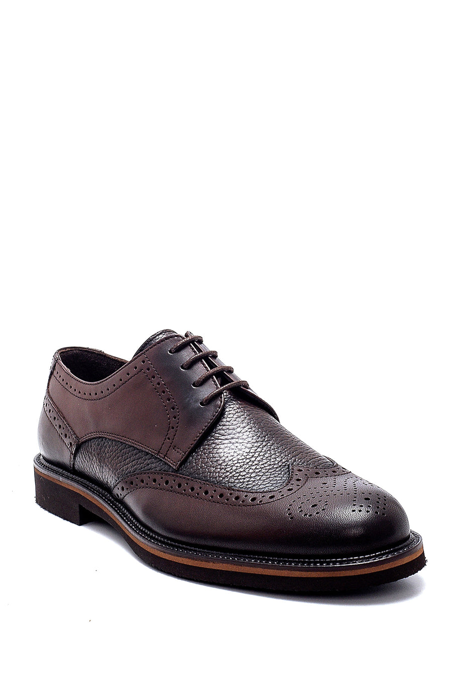 Men's Leather Crocodile Patterned Shoes