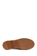 Women's Beige Backless Suede Leather Loafer | Derimod