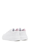 Women's White Thick Soled Sneaker | Derimod