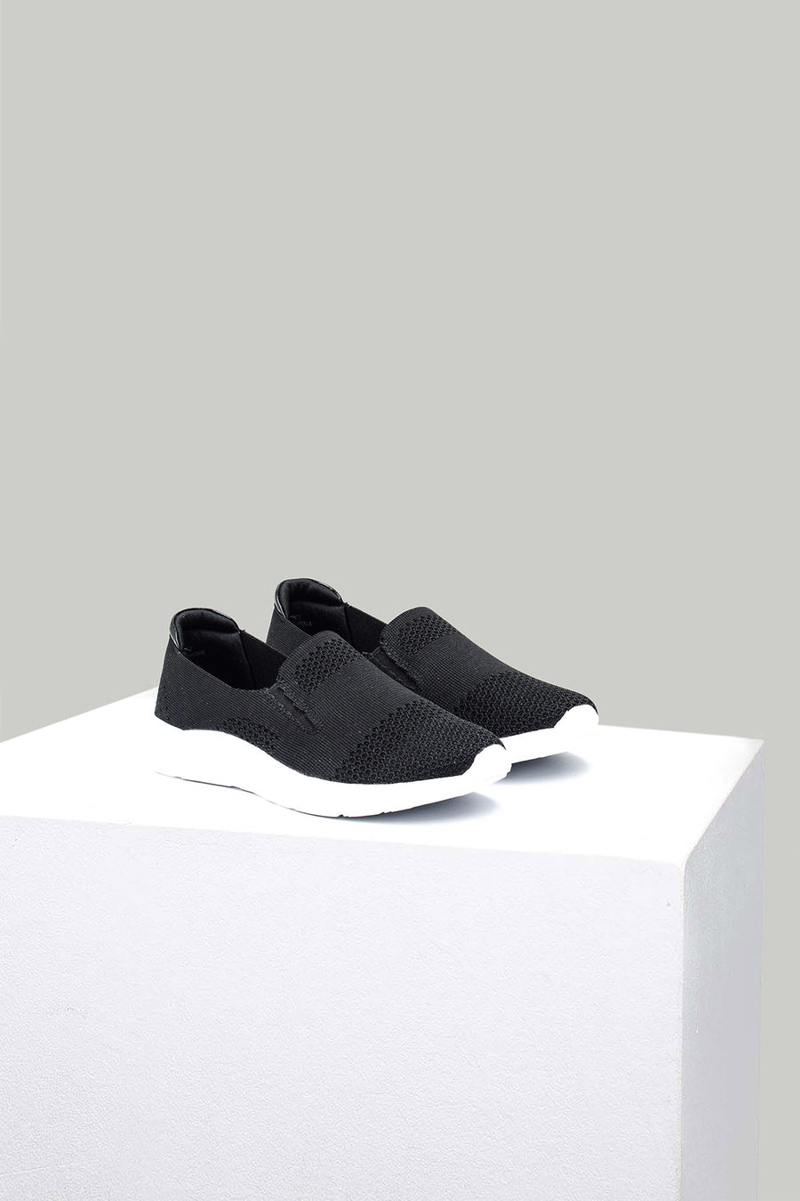 Siyah Kumaş Kadın Sneaker