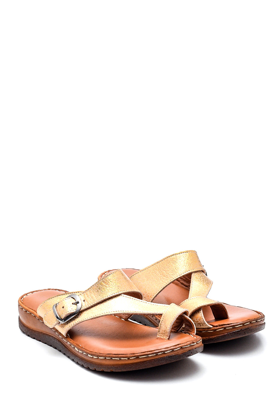 Women's Leather Slippers