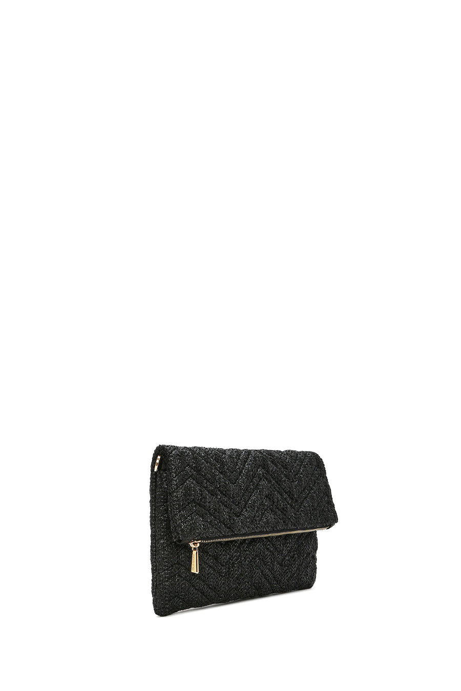 Women's Black Long Chain Strap Clutch Bag