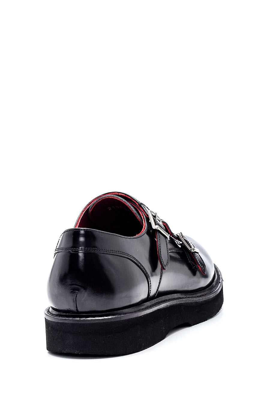 Men's Leather Casual Double Buckle Shoes
