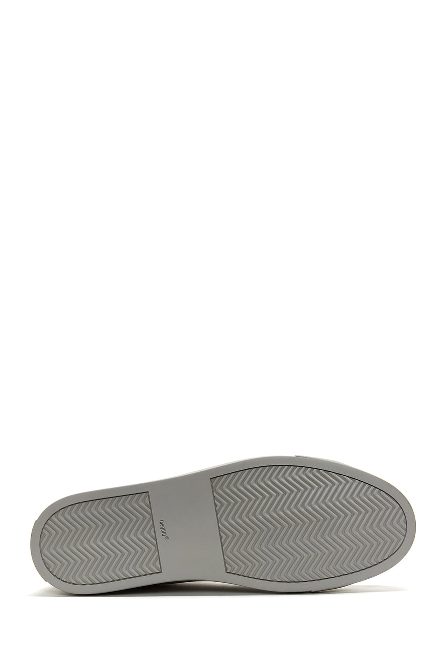 Erkek Gri Deri Süet Sneaker