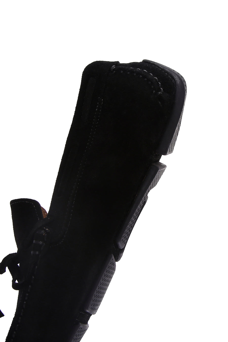 Erkek Siyah Süet Deri Loafer