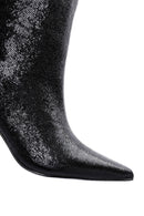 Women's Black Thin Heeled Boots | Derimod