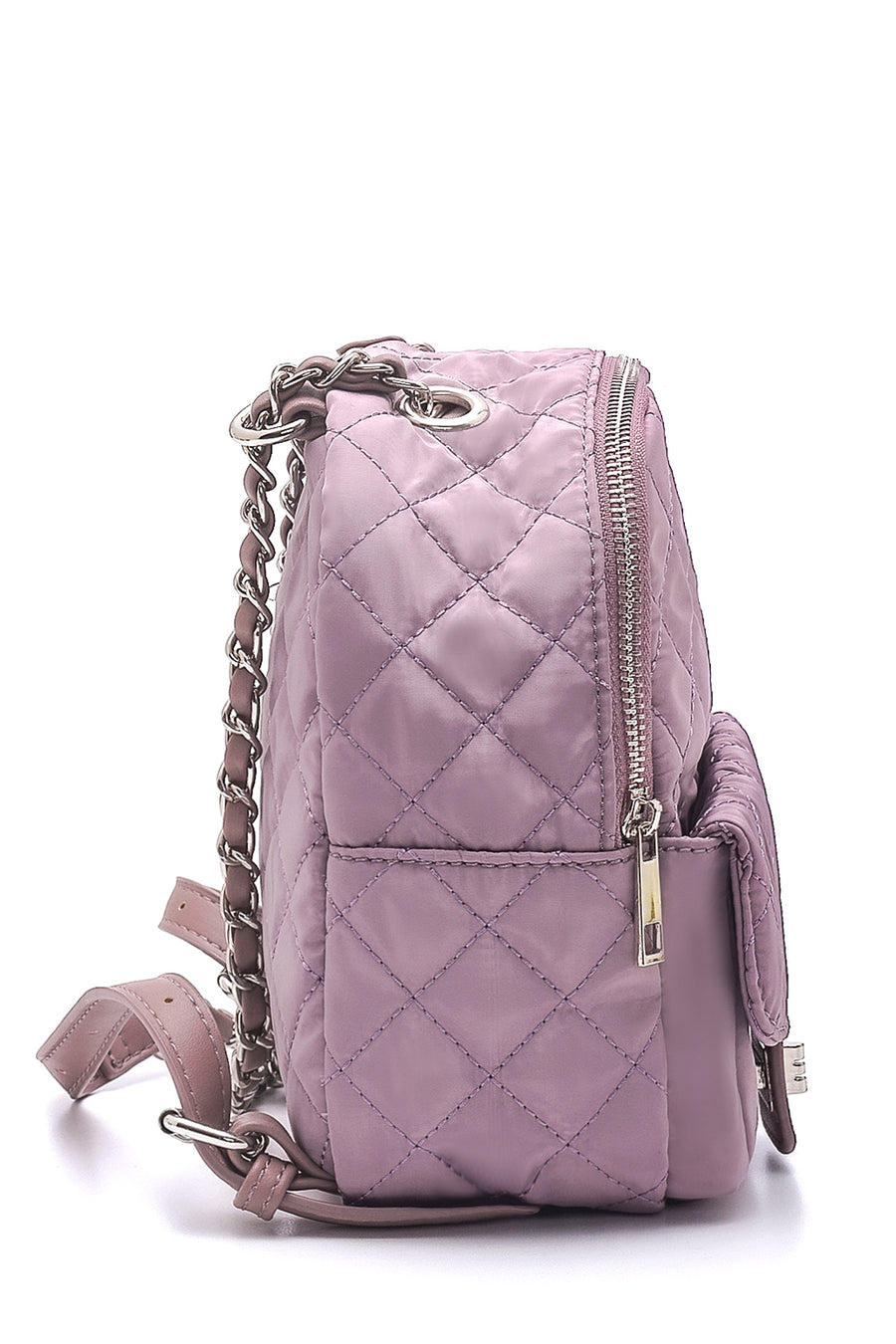 Women's Square Pattern Backpack