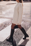 Woman Black Zip Closure Chunky Heeled Leather Boots | Derimod