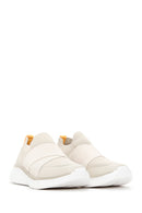 Women's Beige Thick Soled Sneaker | Derimod