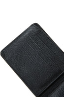 Men's Black Leather Wallet | Derimod