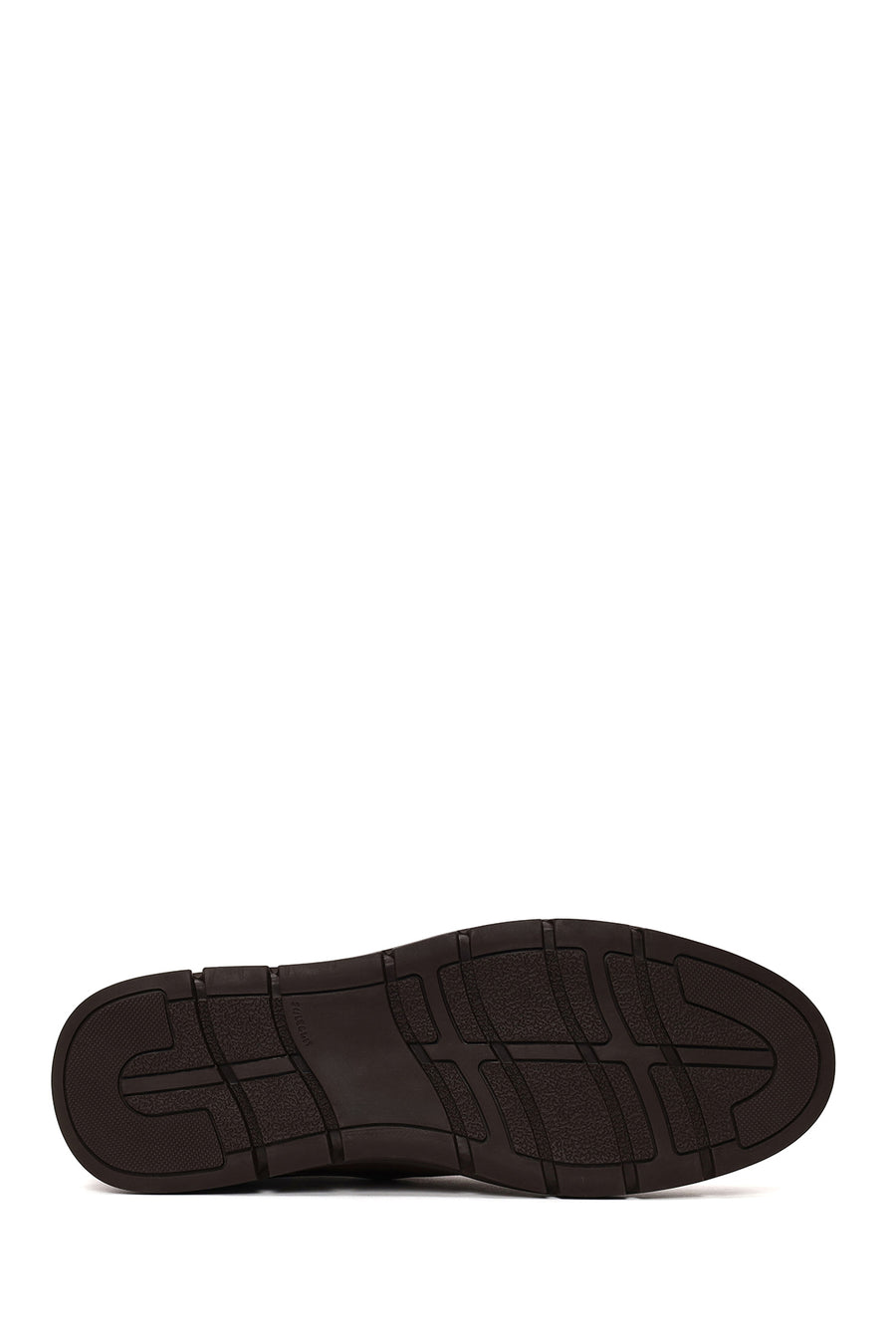 Male Brown Lace-up Nubuck Leather Casual Shoes