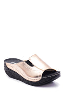 Women's Wedge Heeled Slippers | Derimod
