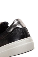 Women's Black Leather Sneaker | Derimod