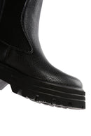 Women's Black Thick Soled Chelsea Boots | Derimod